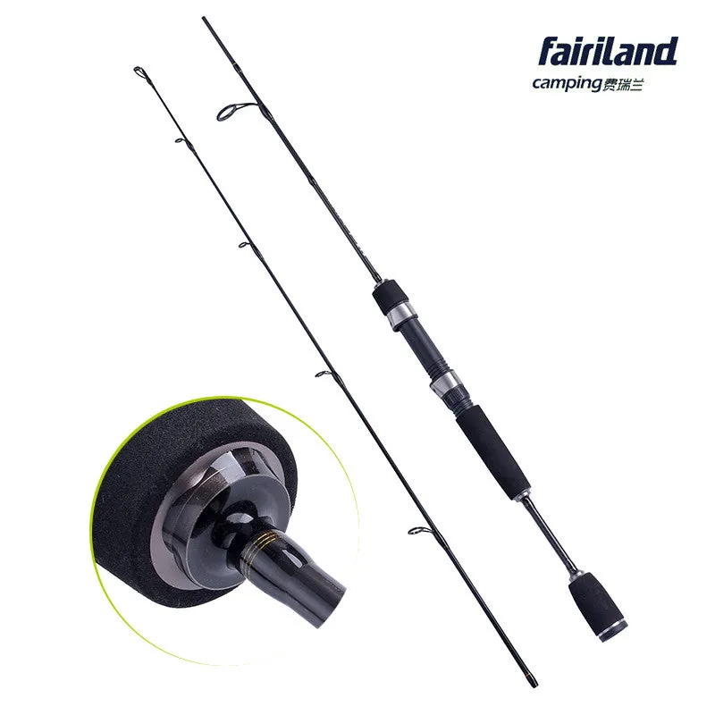 1.2m(4ft) 2sec Raft Carbon Fishing Rod Winter Ice Fish Pole Portable Spinning Lure Rod Fishing Gear