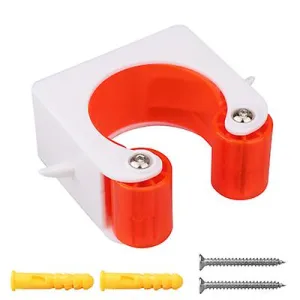 3pcs orange Mountain bike parking buckle, household wall rack, bicycle display rack AZ22351