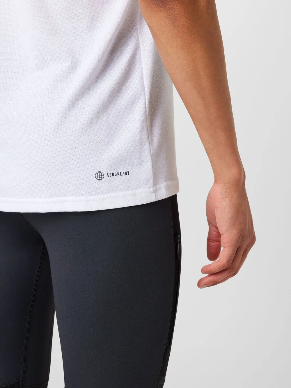 ADIDAS PERFORMANCE Train Essentials Comfort Performance T-Shirt, White