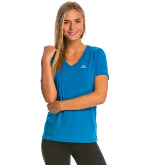 Adidas Women's Ultimate Short Sleeve V-Neck
