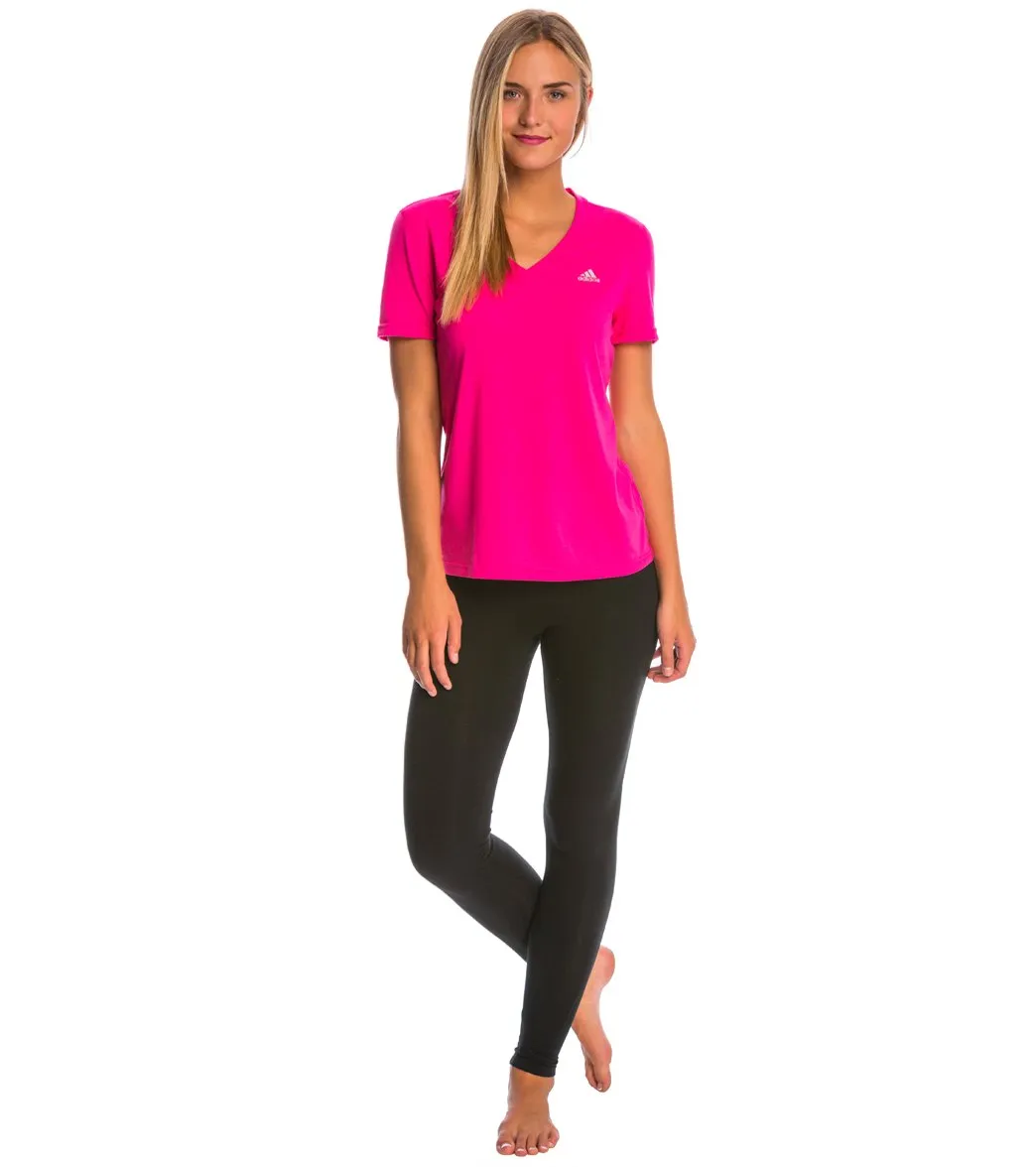 Adidas Women's Ultimate Short Sleeve V-Neck