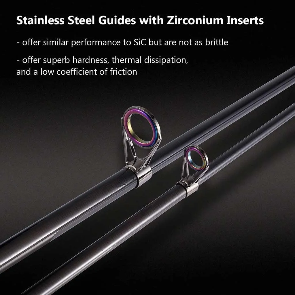 Alien Telescopic Travel Spinning Fishing Rod