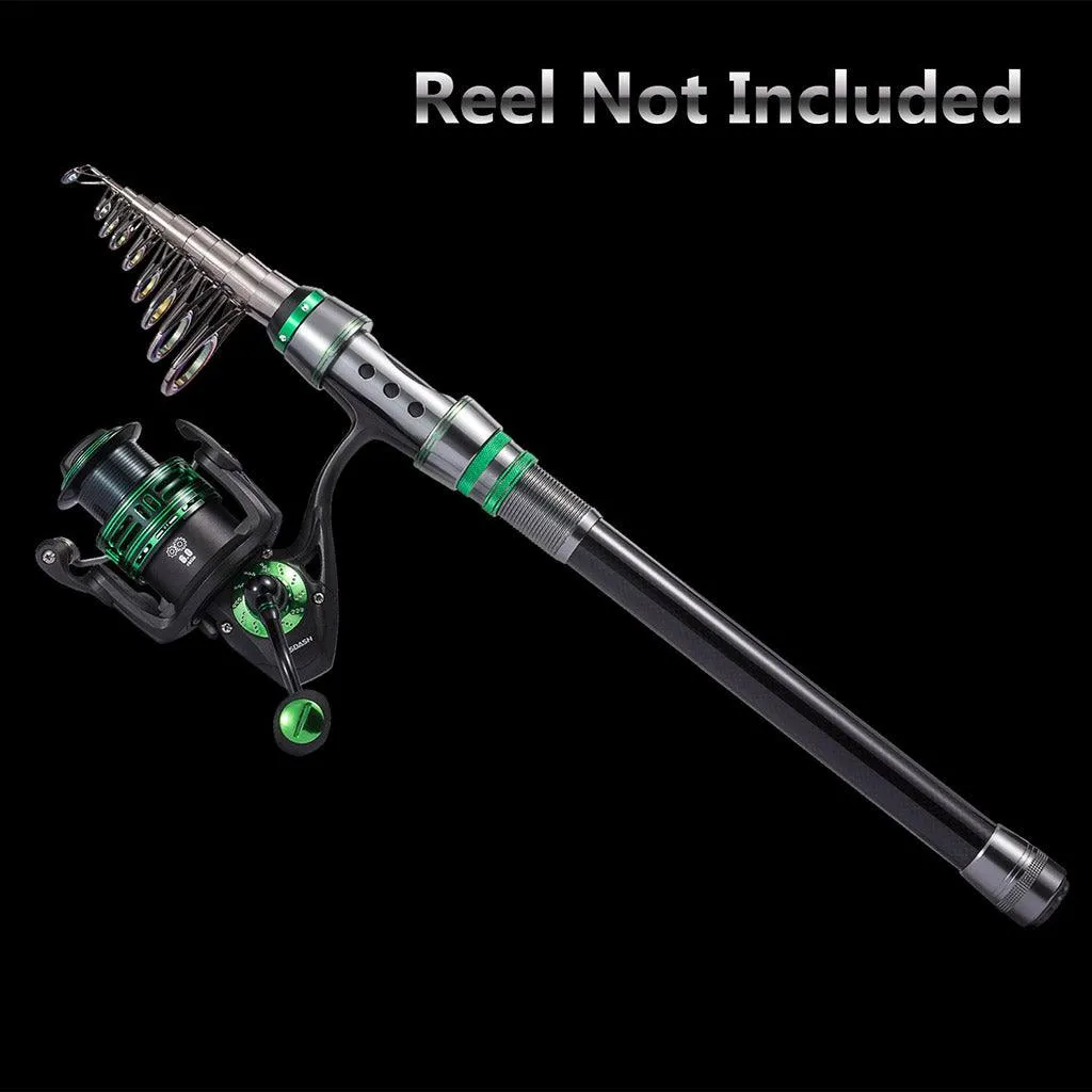 Alien Telescopic Travel Spinning Fishing Rod