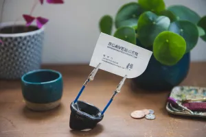 Belay Photo & Memo Holder - Black