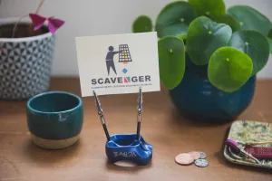 Belay Photo & Memo Holder - Blue