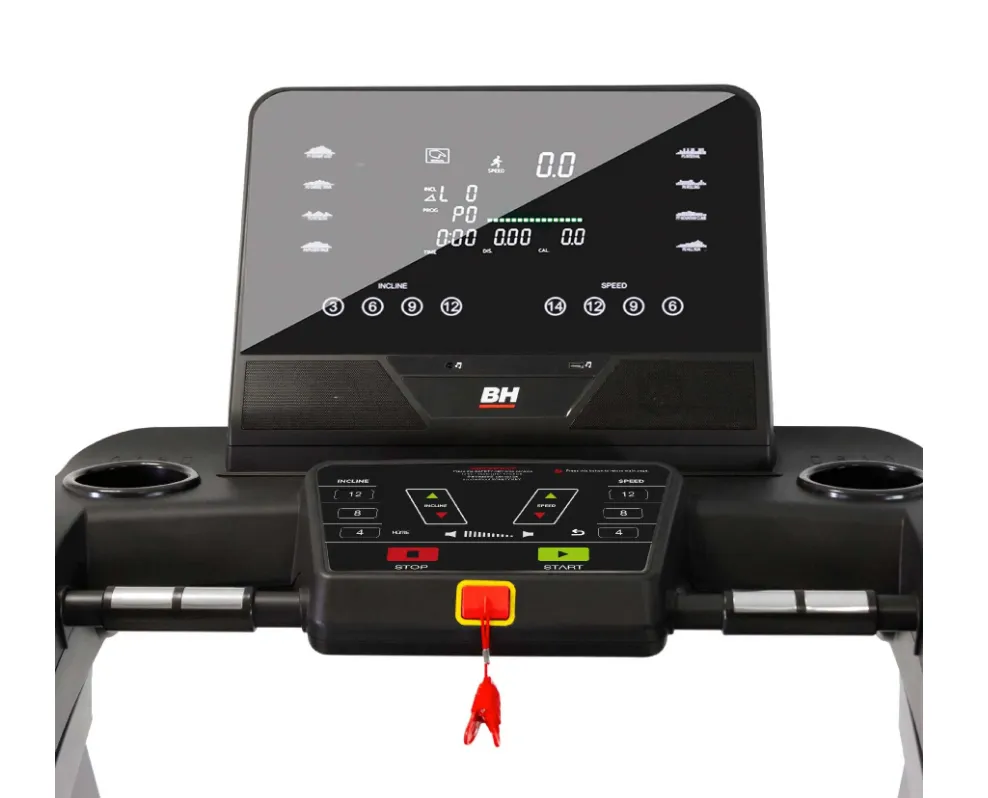 BH RS900 LED LCD Treadmill