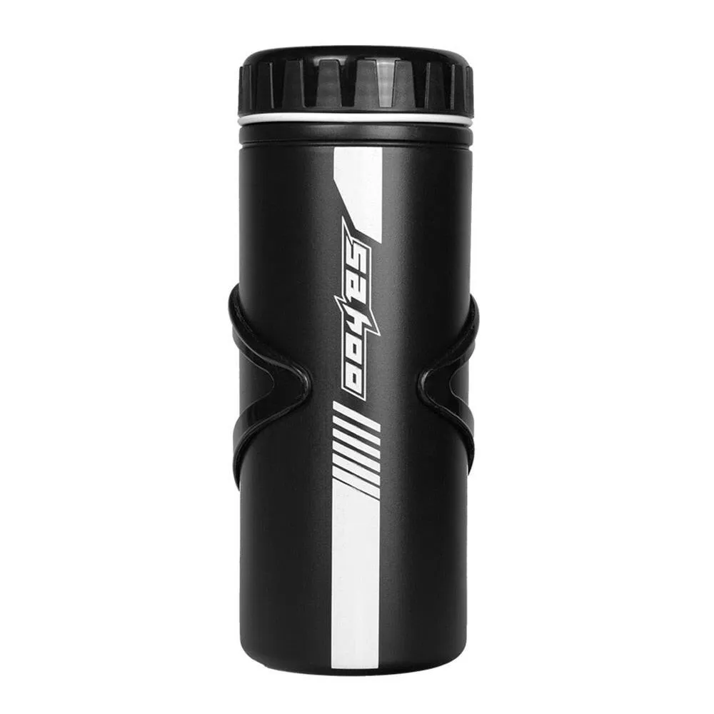 Bike Repair Tool Kits Bicycle Repair Set with Mini Pump 14 in 1 Multi Function Tool Kit 750ml Bike Tool Storage Bottle Case