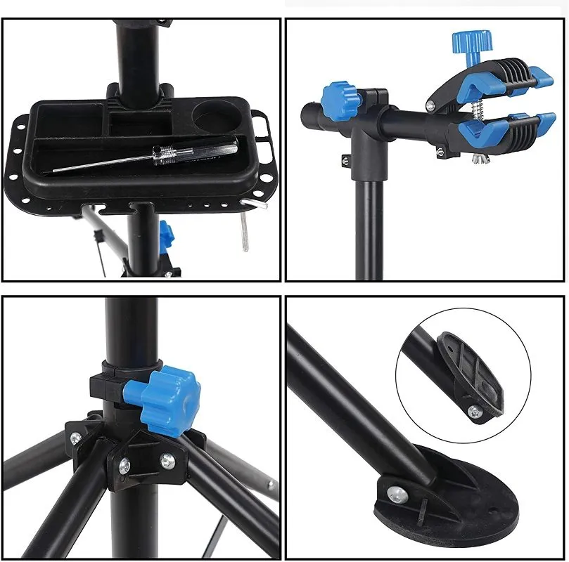 Bike Repair Work Stand With Tool Tray