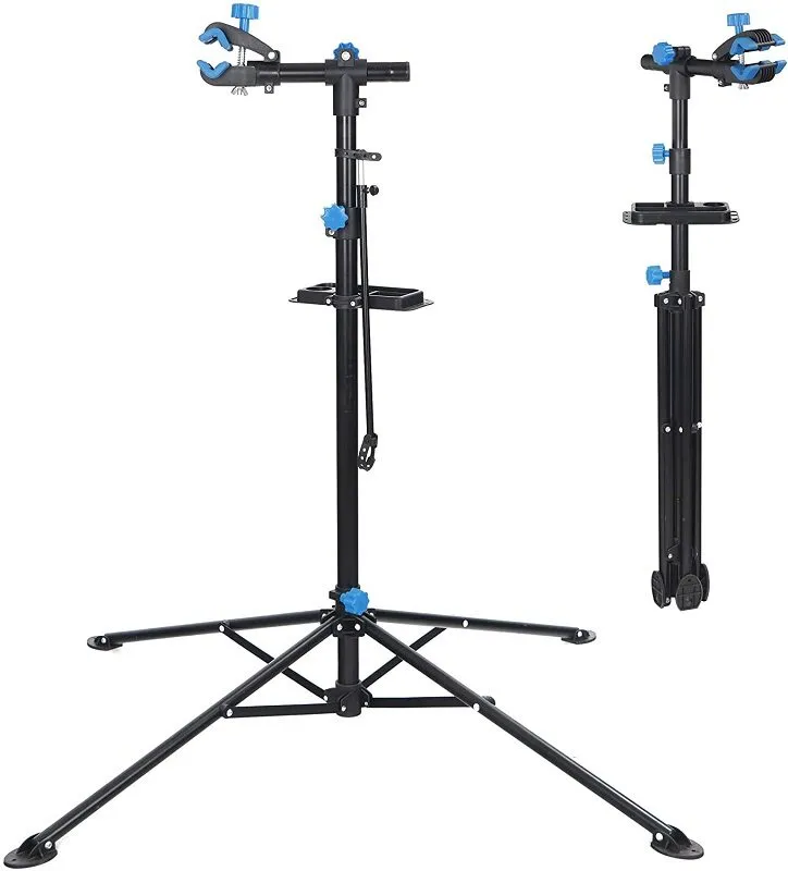 Bike Repair Work Stand With Tool Tray