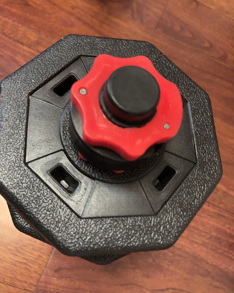 Bobiber dumbbell, adjustable dumbbell barbell weight pair, free weight combo set, non-slip neoprene hands, multi-purpose, home, gym, office