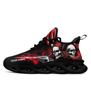 Buy One Get One Black Color Personalized Skull Sneaker Comfortable Shoe,
2016-24026029