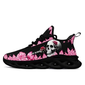 Buy One Get One Black Red Color Personalized Skull Sneaker Comfortable Shoe,
2016-23023-B