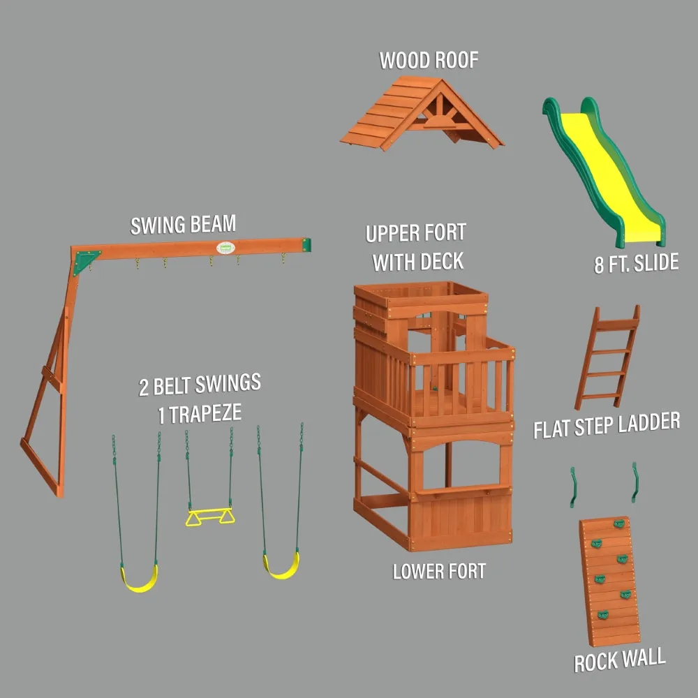 BYD Atlantic Play Tower (incl. swings)