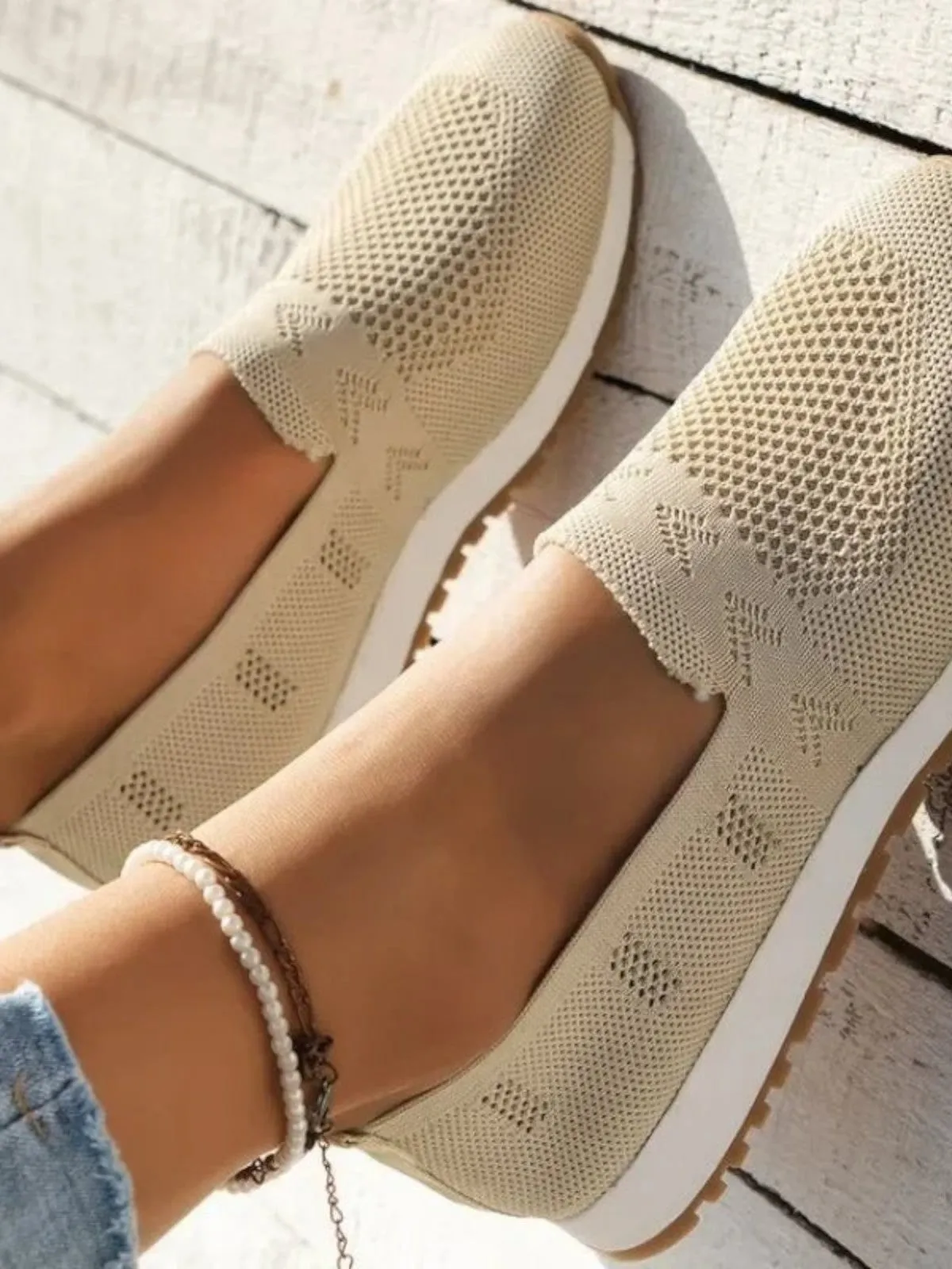 Darcy Breathable Slip-On Sneakers
