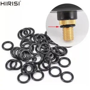 Essential 50-Piece Hirisi Rubber O-Ring Repair Kit for Bite Alarm