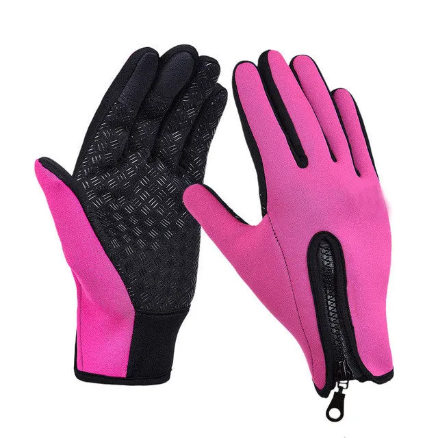 Full Finger Phone Touch Screen Bicycle Gloves