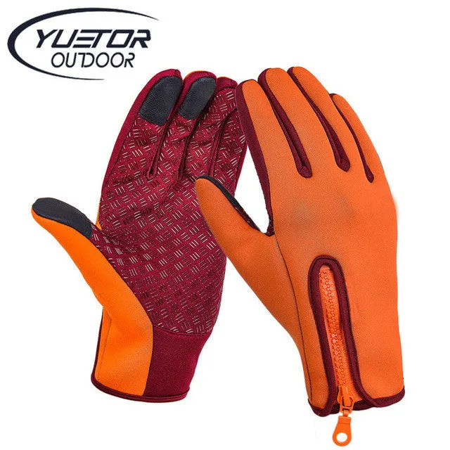 Full Finger Phone Touch Screen Bicycle Gloves