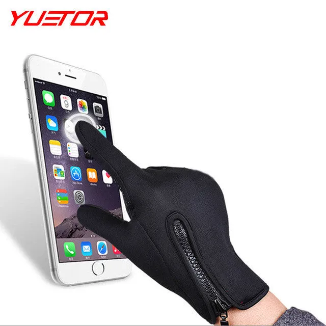 Full Finger Phone Touch Screen Bicycle Gloves