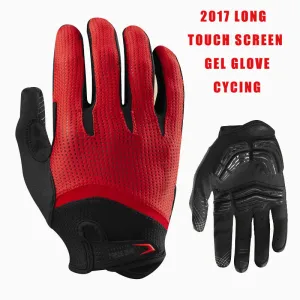 Gel Full Finger Phone Touch Screen Bicycle Gloves