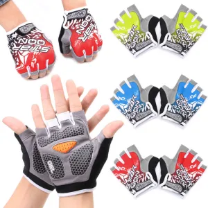 GEL Shockproof Half Finger Bicycle Gloves