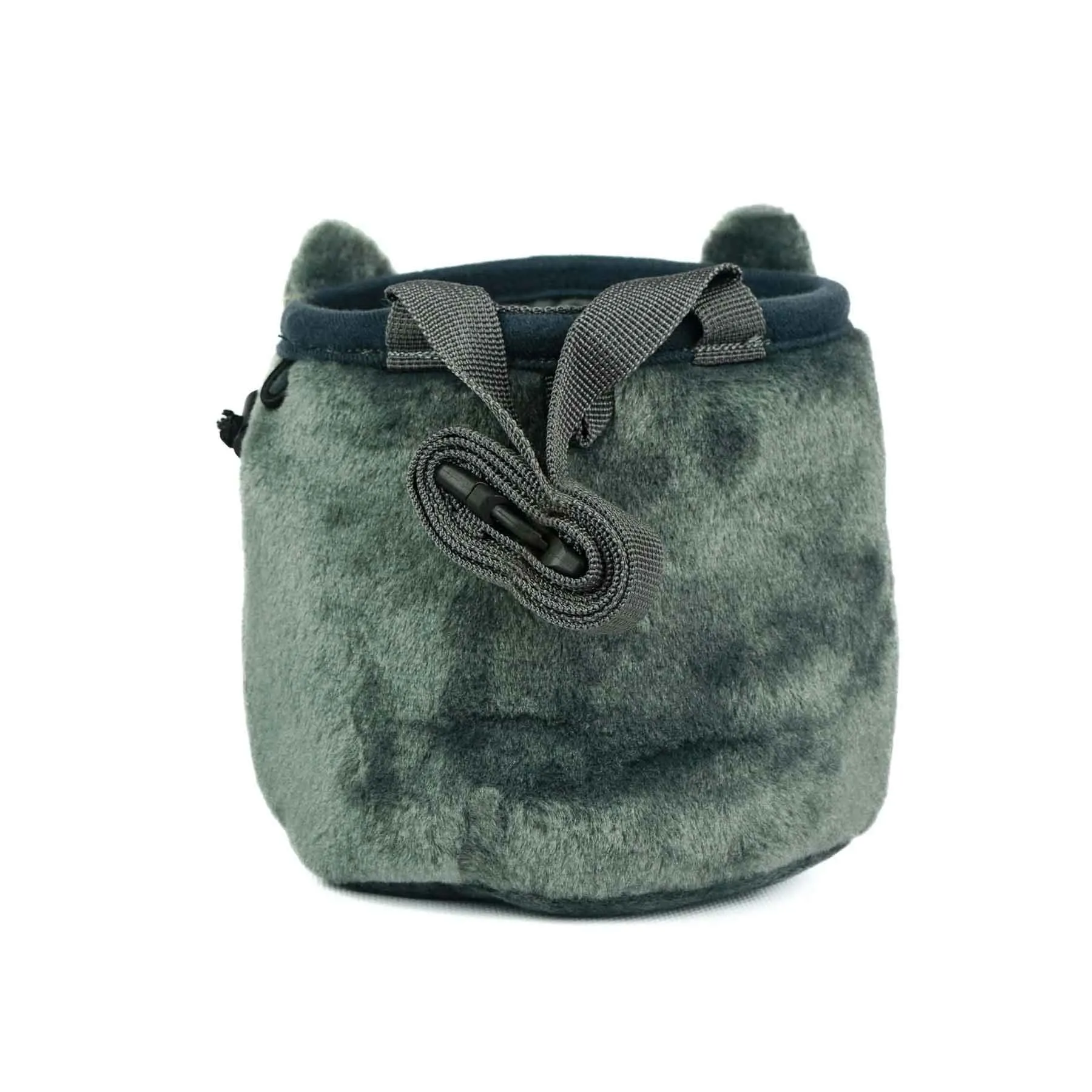 Grey Cat Rock Climbing Chalk Bag