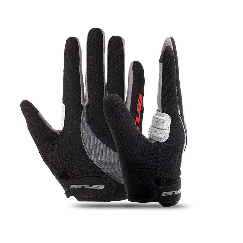 GUB Unisex Gel Padded Touch Screen Full Finger Cycling Gloves MTB Road Bike Bicycle Riding Outdoor Sport Gloves