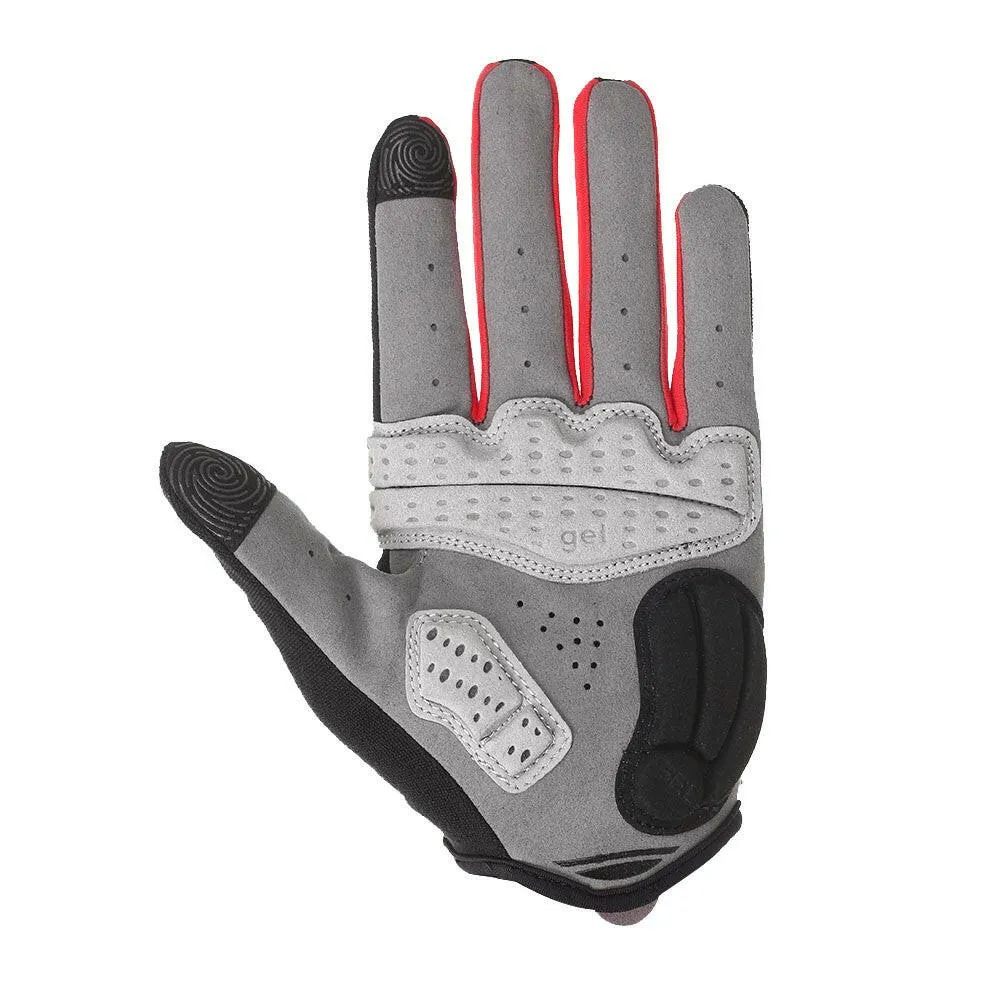 GUB Unisex Gel Padded Touch Screen Full Finger Cycling Gloves MTB Road Bike Bicycle Riding Outdoor Sport Gloves