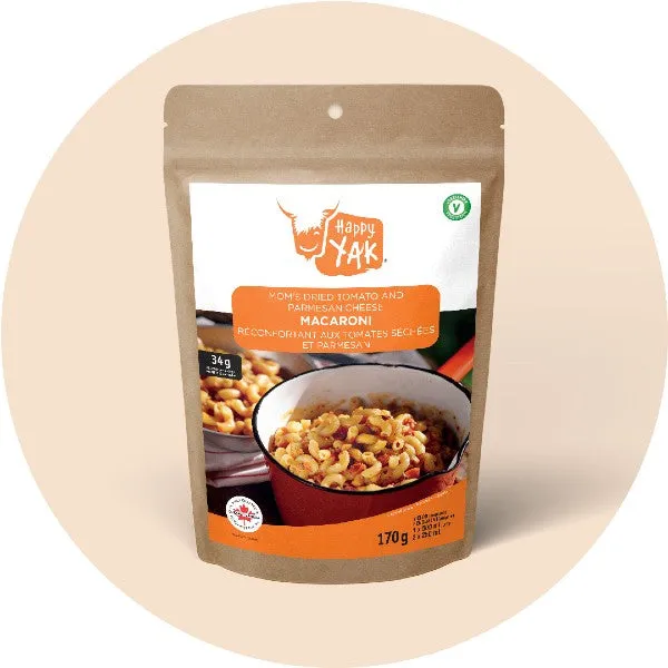 Happy Yak Mom's Dried Tomato and Cheese Macaroni