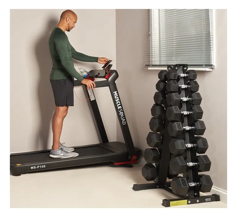 Hex Rubber Dumbbell Sets