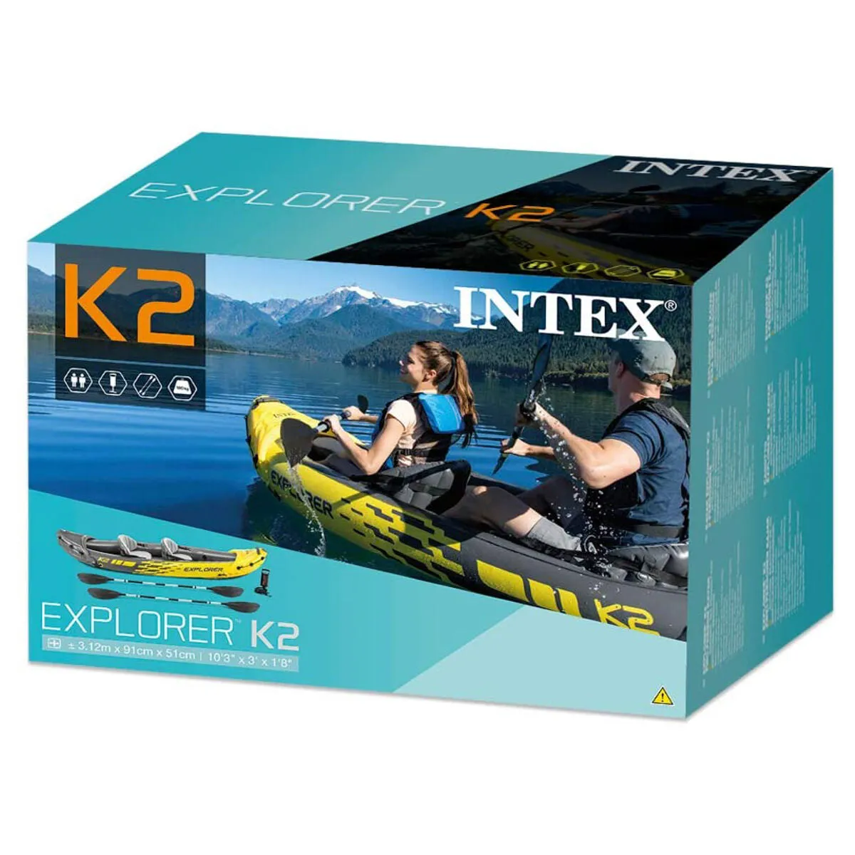 Intex Inflatable Explorer K2 Kayak