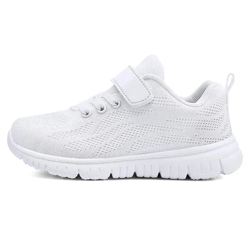 Kids Girls Casual Tennis Sports Mesh Running Sneakers