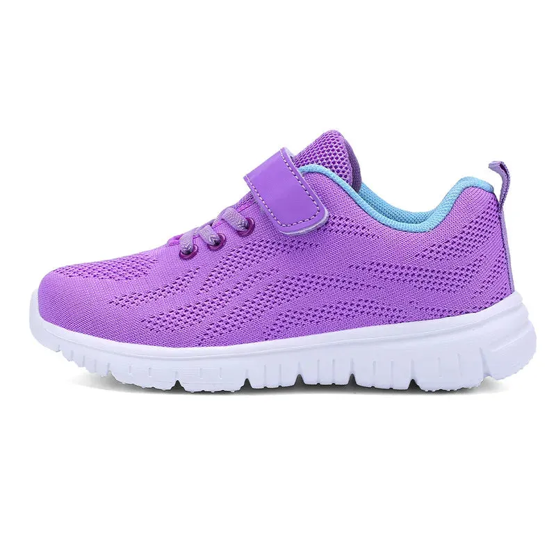 Kids Girls Casual Tennis Sports Mesh Running Sneakers