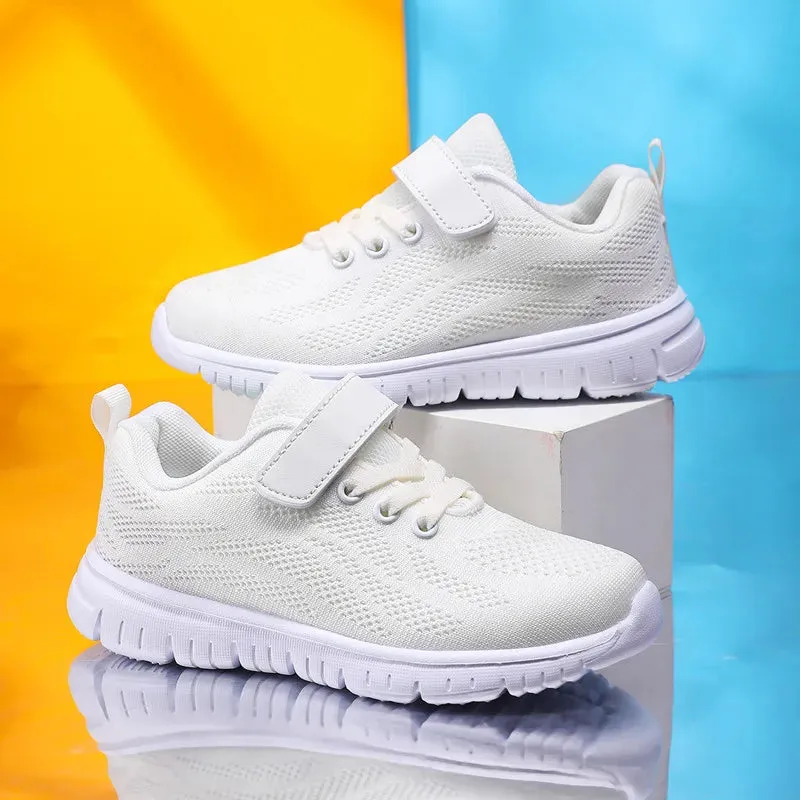 Kids Girls Casual Tennis Sports Mesh Running Sneakers