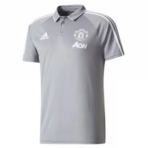 Manchester United 2017/18 Training Polo Shirt  Grey