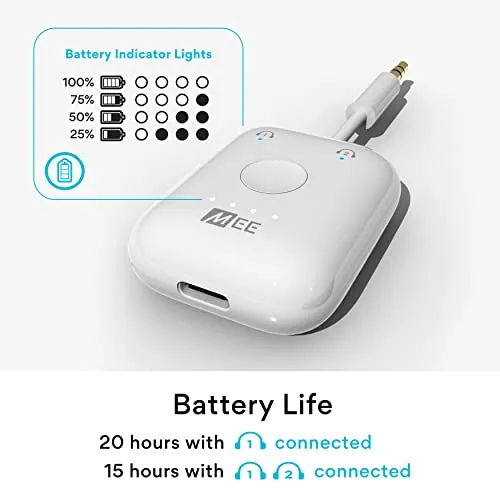 MEE Audio Connect Air Fly Bluetooth Wireless Audio Transmitter