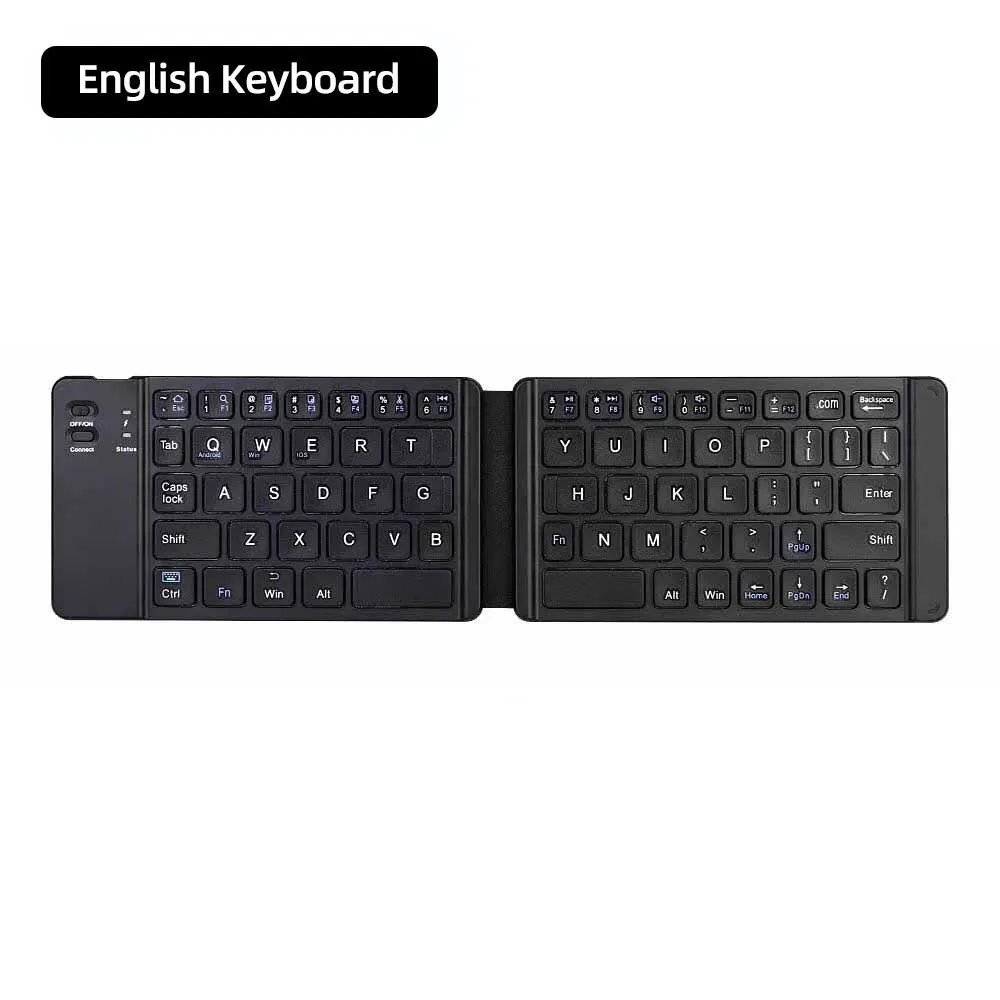 Mini Folding Bluetooth Keyboard with Touchpad