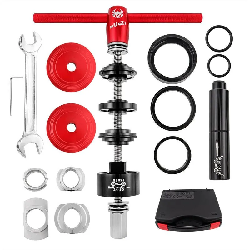 MUQZI Bike Bottom Bracket And Bearing Install Removal Tool For BB86 BB30 BB92 PF30 And Bike Headset Press Tool MTB Repair Kit