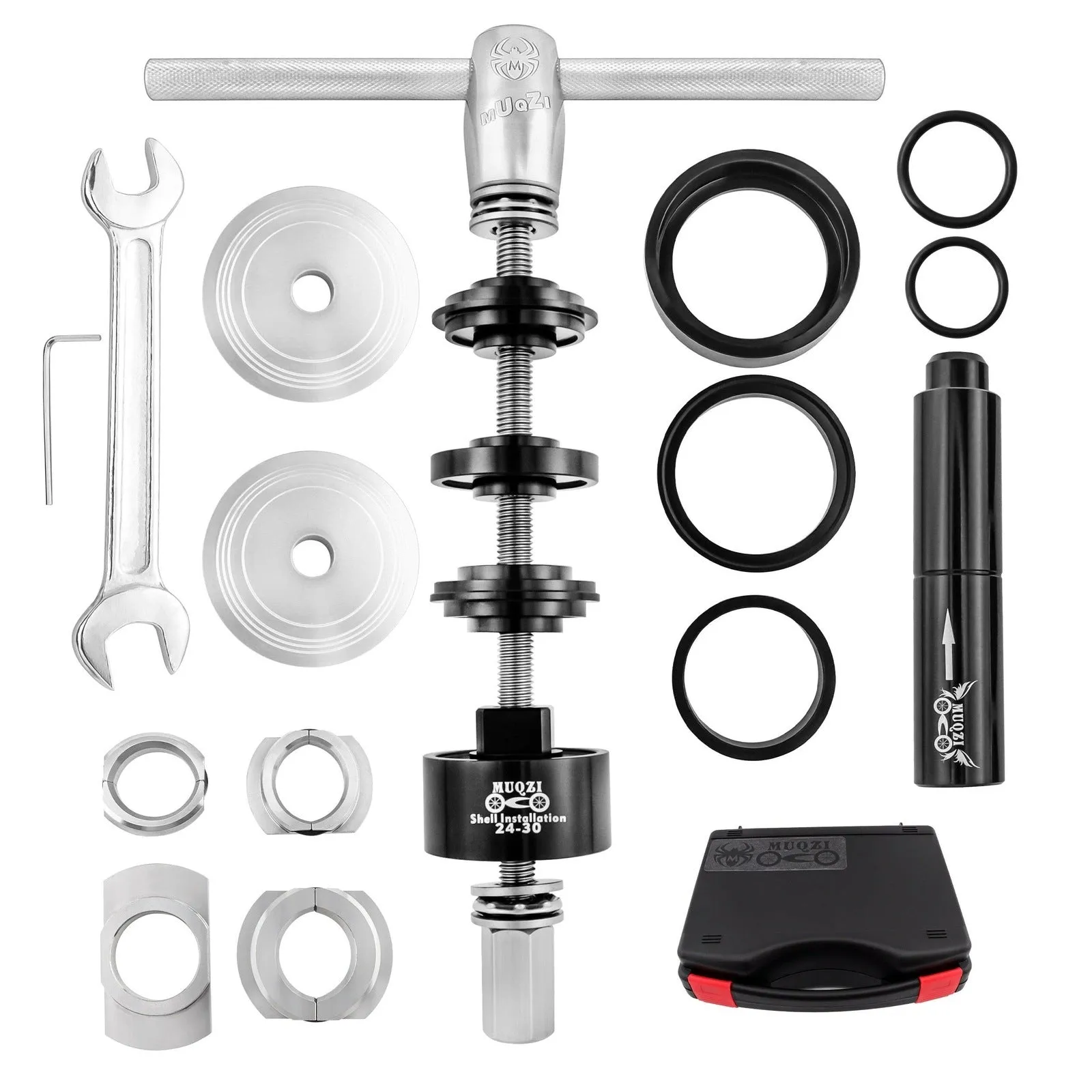 MUQZI Bike Bottom Bracket And Bearing Install Removal Tool For BB86 BB30 BB92 PF30 And Bike Headset Press Tool MTB Repair Kit