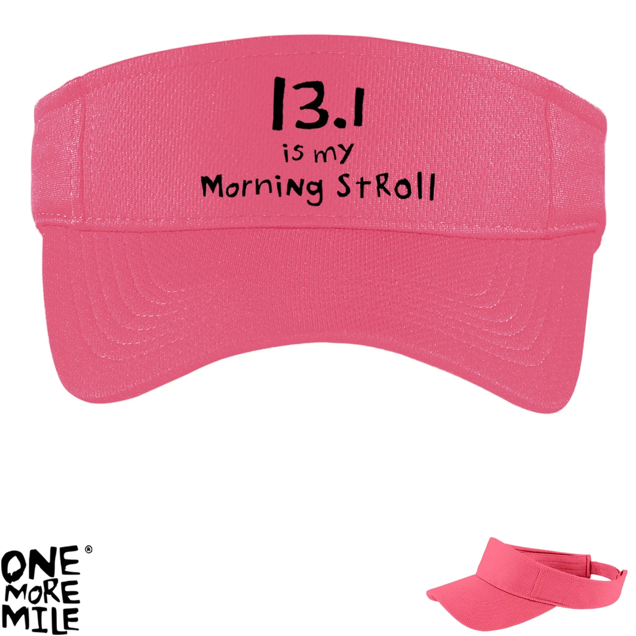 OMM Running Visor - "13.1 Is My Morning Stroll"
