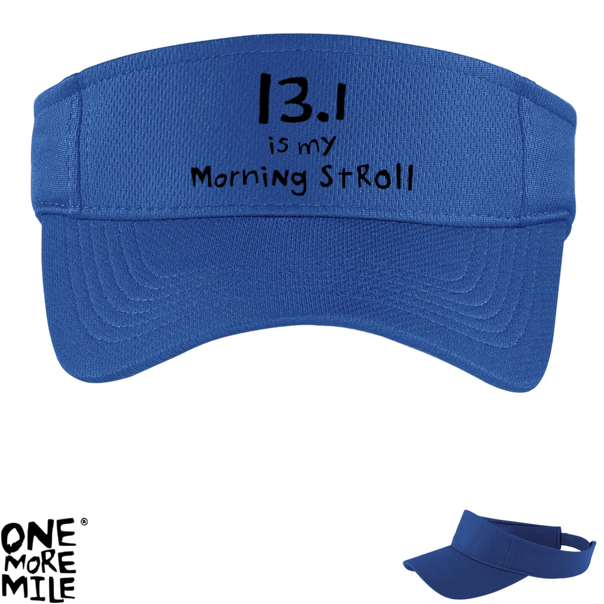 OMM Running Visor - "13.1 Is My Morning Stroll"