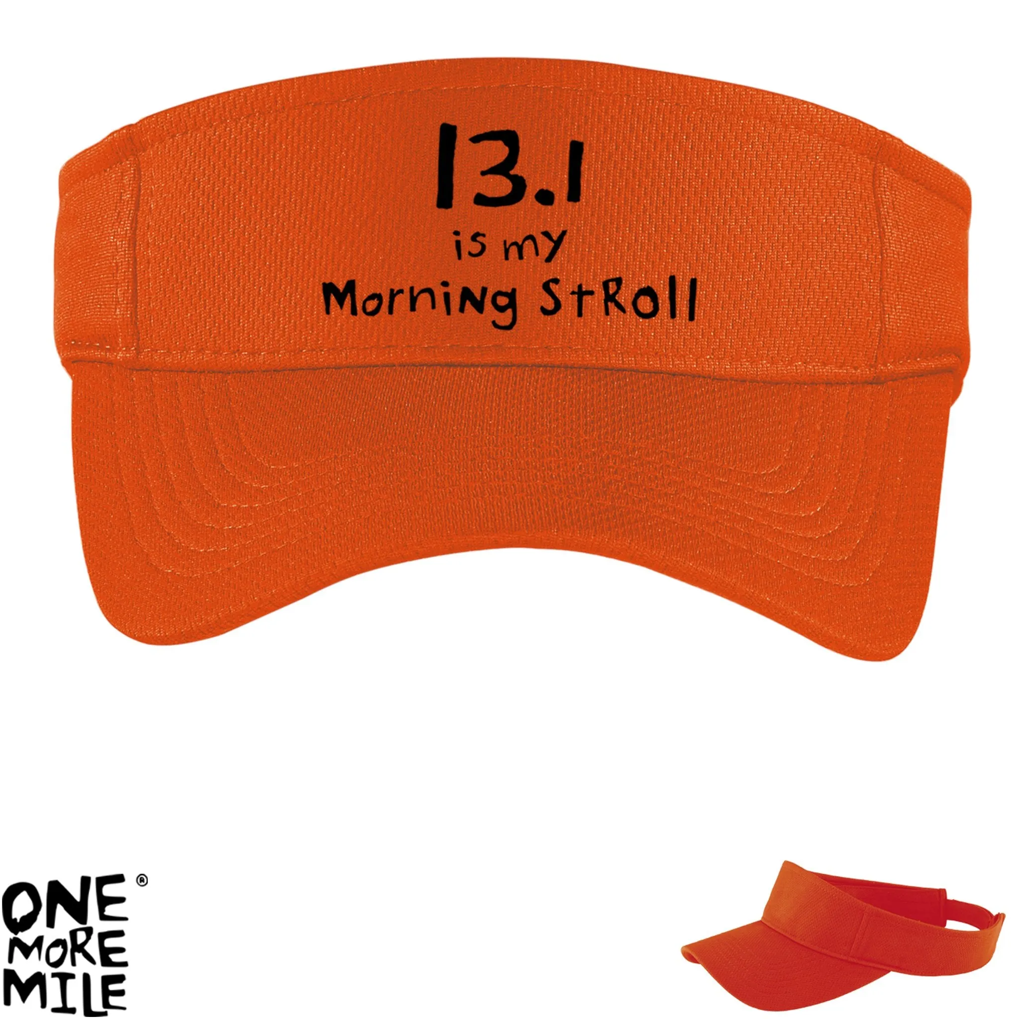 OMM Running Visor - "13.1 Is My Morning Stroll"