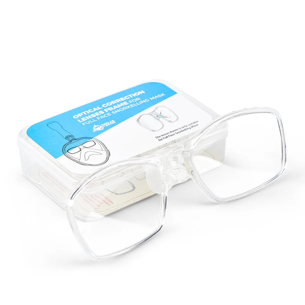 Optical Lenses for Full Face Snorkel Masks