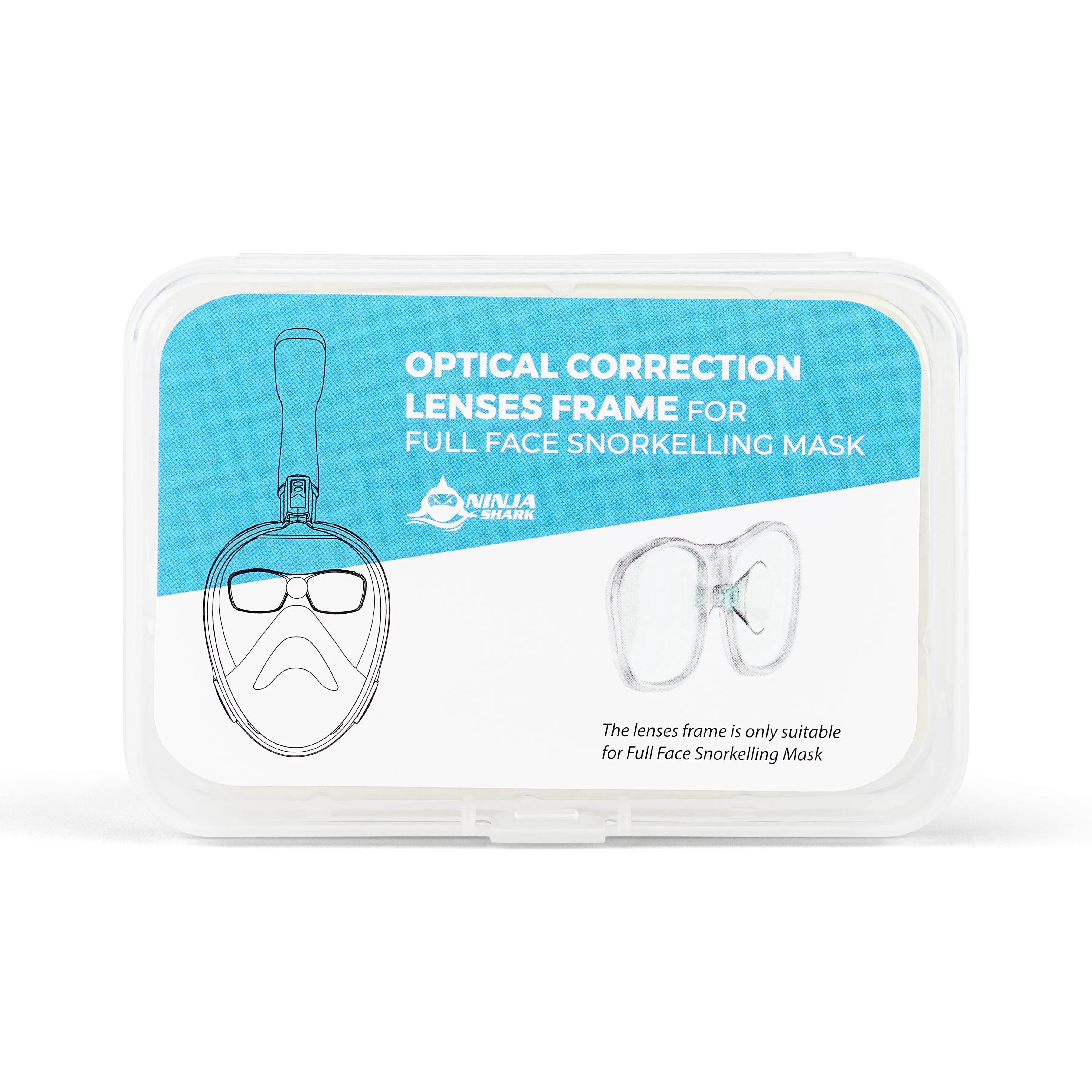 Optical Lenses for Full Face Snorkel Masks