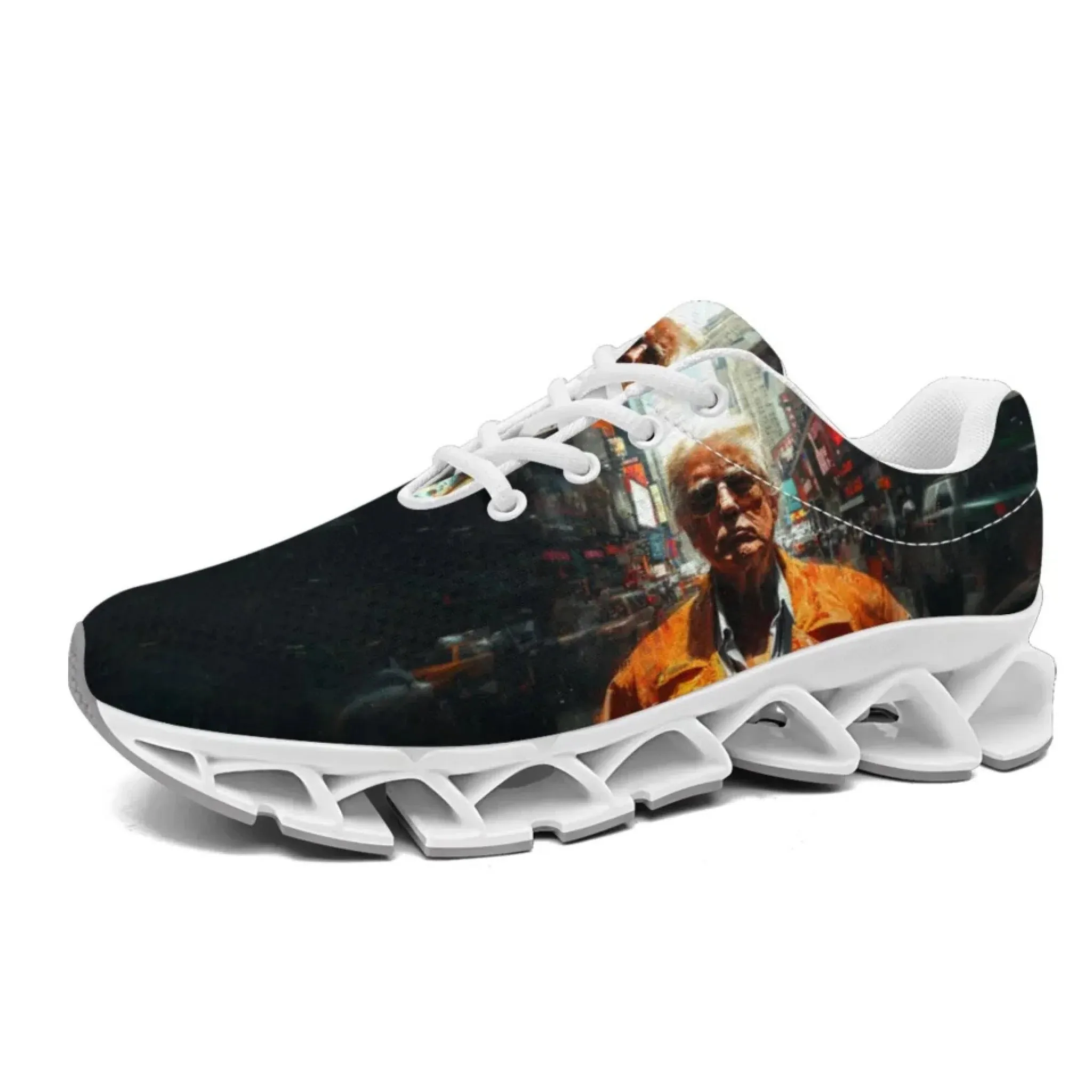Personalized Trump Sneakers, Custom Breathable and Patriotic Shoes, Pride Unisex Running Shoes