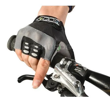 RockBros Non-Slip Breathable Half Finger Bicycle Gloves