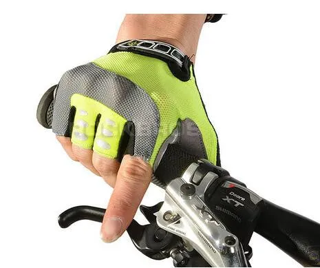 RockBros Non-Slip Breathable Half Finger Bicycle Gloves