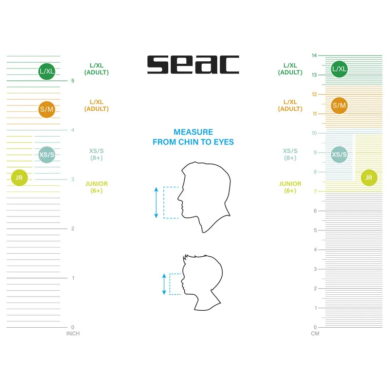Seac Libera Full Face Snorkel Mask