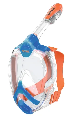 SEAC Unica Junior Full Face Snorkeling Mask for Children 6 , Hypoallergenic Silicone, Tested and Patented