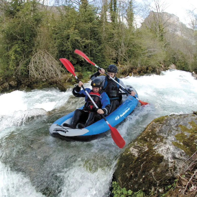 Solstice 12'6" x 37" Flare 2-person Whitewater Inflatable Kayak