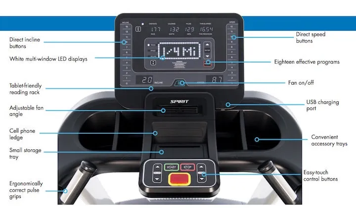 Spirit CT800 Treadmill